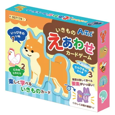 【メーカー取寄】7178 いきものえあわせカードゲーム