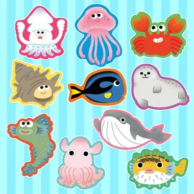 【メーカー取寄】7197 海のいきものえあわせカードゲーム