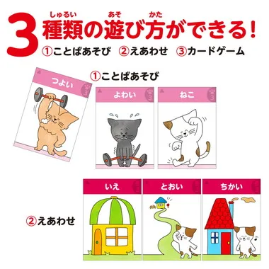 【メーカー取寄】7415 はんたいことばあそびカードゲーム