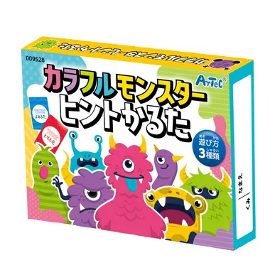 【メーカー取寄】9528 カラフルモンスターヒントかるた