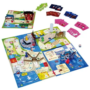 【メーカー取寄】21263 立体昔ばなし冒険すごろく