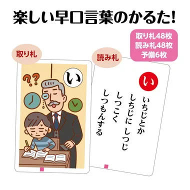 【メーカー取寄】21874 早口言葉かるた