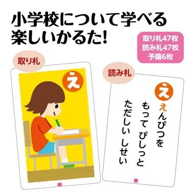 【メーカー取寄】21889 しょうがっこうってなあに？かるた