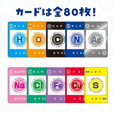 【メーカー取寄】94695 原子モデルカードゲーム