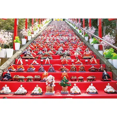 【メーカー取寄】300-324 300Pジグソー シリーズ日本の都市6 千葉県勝浦市「ひな祭り」