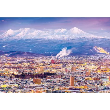 【メーカー取寄】300-329 300Pジグソー シリーズ日本の都市11 北海道旭川市「大雪山を望む」