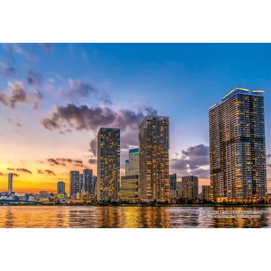 【メーカー取寄】300-335 300Pジグソー 日本の都市17 東京都江東区「豊洲より晴海方面を望む」