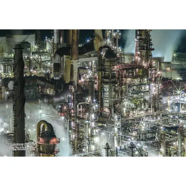 【メーカー取寄】300-387 300Pジグソー 日本の都市31 和歌山県有田市「工場夜景」