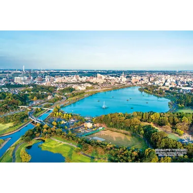 【メーカー取寄】300-405 300Pジグソー 日本の都市49 茨城県水戸市「千波湖空撮」