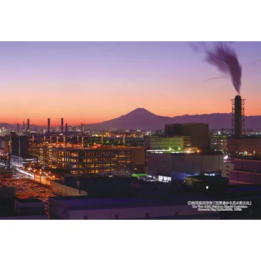 【メーカー取寄】300-406 300Pジグソー 日本の都市50 神奈川県川崎市「東扇島から見る富士山」