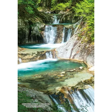 【メーカー取寄】300-408 300Pジグソー 日本の都市52 山梨県山梨市「西沢渓谷 七ツ釜五段の滝」
