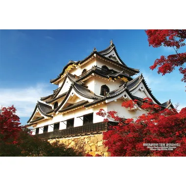 【メーカー取寄】300-416 300Pジグソー 日本の都市60 滋賀県彦根市「国宝 彦根城の秋」