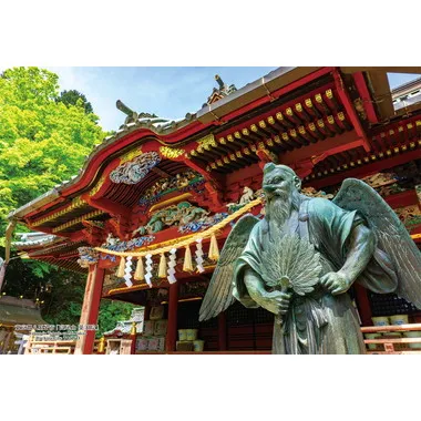 【メーカー取寄】300-433 300Pジグソー 日本の都市77 東京都八王子市「高尾山 薬王院」