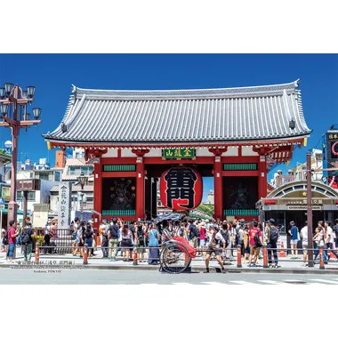 【メーカー取寄】300-446 300Pジグソー 日本の都市90 東京都台東区「浅草 雷門前」