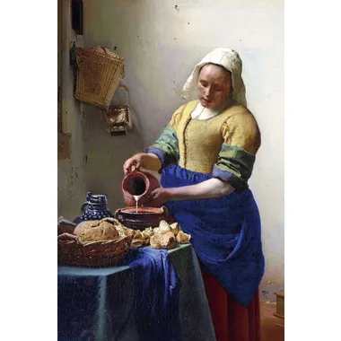 【メーカー取寄】1000-089 牛乳を注ぐ女 (フェルメール)