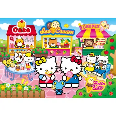 MC-60-881 シルエットピースチャイルドパズル　おかしパラダイス