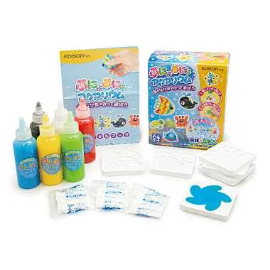KJT12051 ぷにょぷにょアクアリウム 海のなかまを作って遊ぼう 6色セット