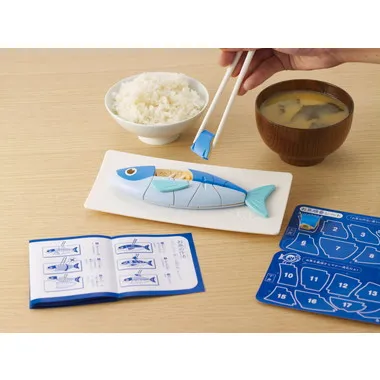 マナー魚 おはしdeおさかなパズル
