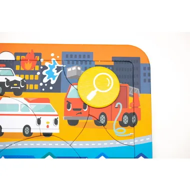 【メーカー取寄】みつけてパズル（はたらくのりもの）