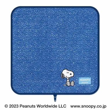 |メーカー品切れ中|【メーカー取寄】どっとポーチ スヌーピー ミックス ブルー BC