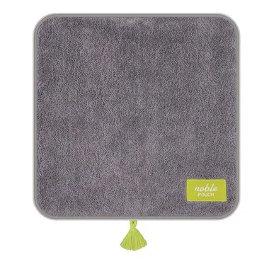 |メーカー品切れ中|【メーカー取寄】どっとポーチnoble オーガニックコットン グレー BC