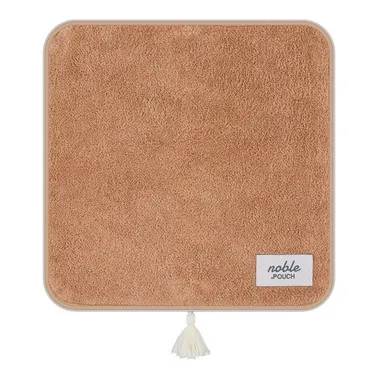 【メーカー取寄】どっとポーチnoble オーガニックコットン ブラウン BC