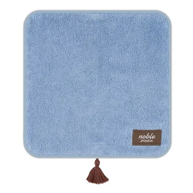 【メーカー取寄】どっとポーチnoble オーガニックコットン ブルー BC