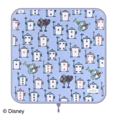 【メーカー取寄】どっとポーチ ディズニー ふしぎの国のアリス　トランプ兵 BC