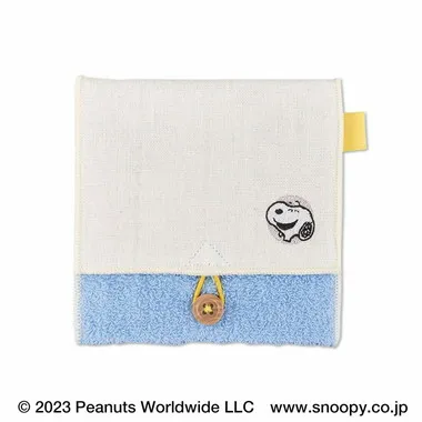 【メーカー取寄】どっとポーチ  ショートマルチ スヌーピー ブルー BC