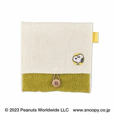 【メーカー取寄】どっとポーチ  ショートマルチ スヌーピー グリーン BC