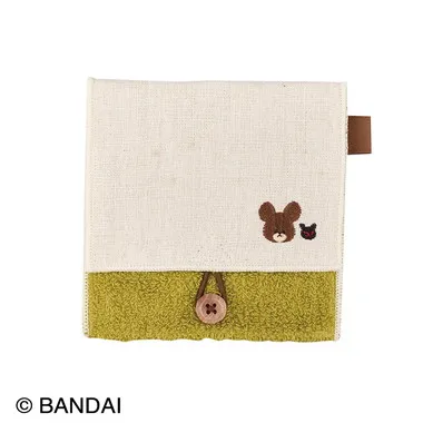 【メーカー取寄】どっとポーチ  ショートマルチ くまのがっこう グリーン BC