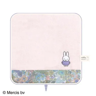 【メーカー取寄】どっとポーチ ミッフィー リバティファブリック ピンク BE