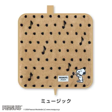 |メーカー品切れ中|【メーカー取寄】どっとポーチ スヌーピー ミュージック BF