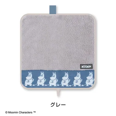 【メーカー取寄】どっとポーチ ムーミン グレー BF