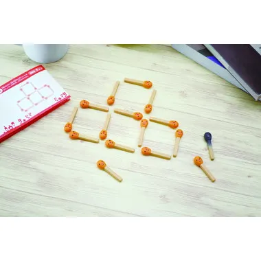 【メーカー取寄】マッチ棒パズル あたまの体操編