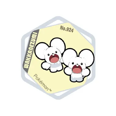 【メーカー取寄】ポケモン ハニカムアクリルマグネットvol.5 ワッカネズミ