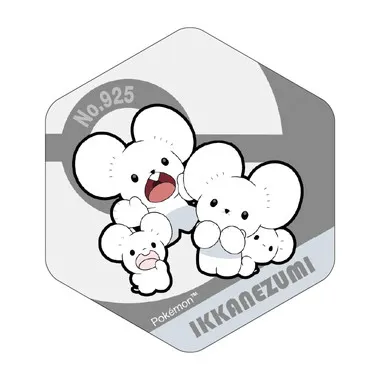 【メーカー取寄】ポケモン ハニカムアクリルマグネット BIG vol.2 イッカネズミ