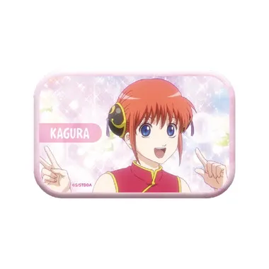 【予約】銀魂 メモリアルカット缶バッジ（神楽）