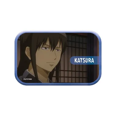 【予約】銀魂 メモリアルカット缶バッジ（桂）