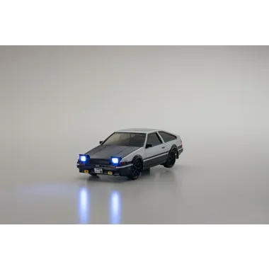 66612Z FIRST MINI-Z　トヨタ スプリンタートレノ AE86 ホワイト/ブラック