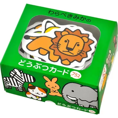 497911 わらべきみかのどうぶつカード　プラス