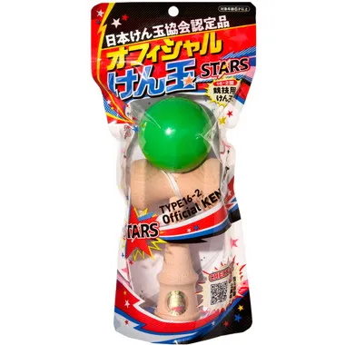479122 オフィシャルけん玉　STARS　緑　改定版