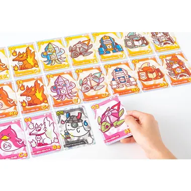 479241 キャラクターでおぼえる　元素記号カード