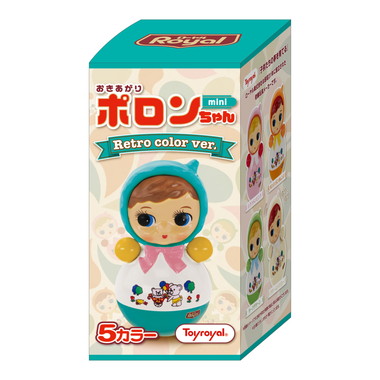 【メーカー取寄】おきあがりポロンちゃんミニ レトロカラーver. BOX版