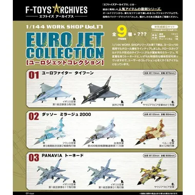 【予約】00929 F-toysアーカイブス　ユーロジェットコレクション