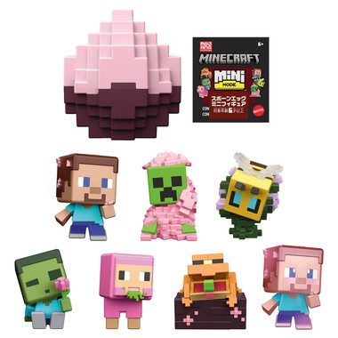 【予約】HXT64 　マイクラ　スポーンエッグ　ミニフィギュアアソート