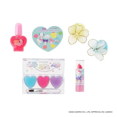250712 サンリオキャラクターズ ファンシーメイクアップキット ぷにきゅきゅ ピンク