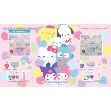 250712 サンリオキャラクターズ ファンシーメイクアップキット ぷにきゅきゅ ピンク