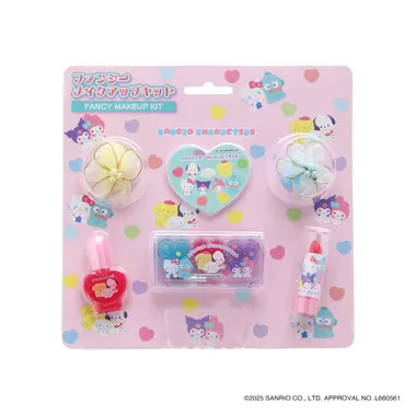 250712 サンリオキャラクターズ ファンシーメイクアップキット ぷにきゅきゅ ピンク