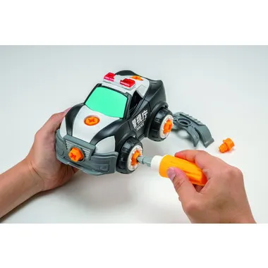 JYCC009-BK はじめてくみたてシリーズ　パトカー